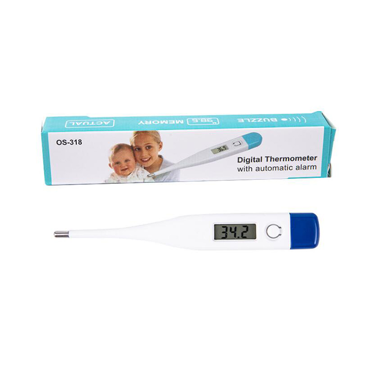  Fiebre Impermeable Rectal Mascota Oral Sonda Temperatura del bebé Termómetro clínico digital