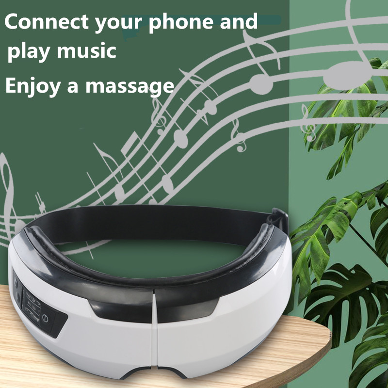 Máquina de masaje de ojos portátil vibratoria con bolsa de aire